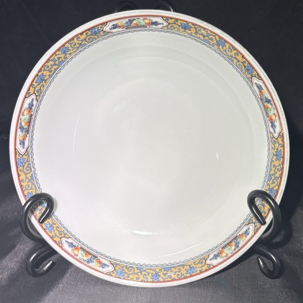 Thomas Bavaria Harvest 8.25" Soup/Cereal Bowl – Gold Trim & Fruit Border